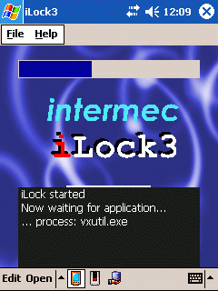 The iLock3 screen